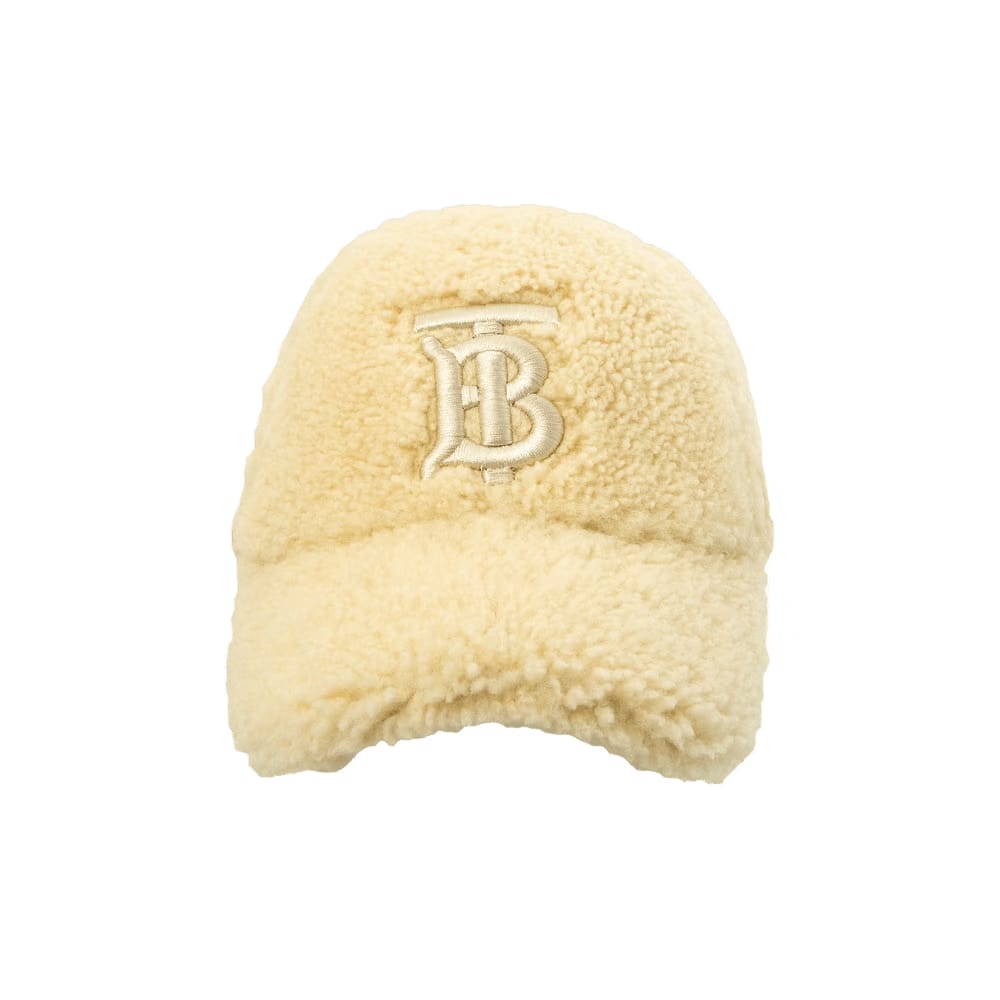 Burberry Baseball Cap Natural