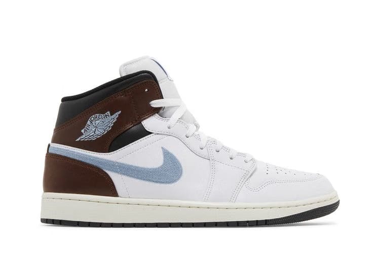 Jordan 1 Mid SE Brown Blue Grey