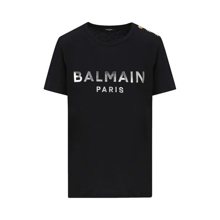 Balmain T-Shirt Black/Gold
