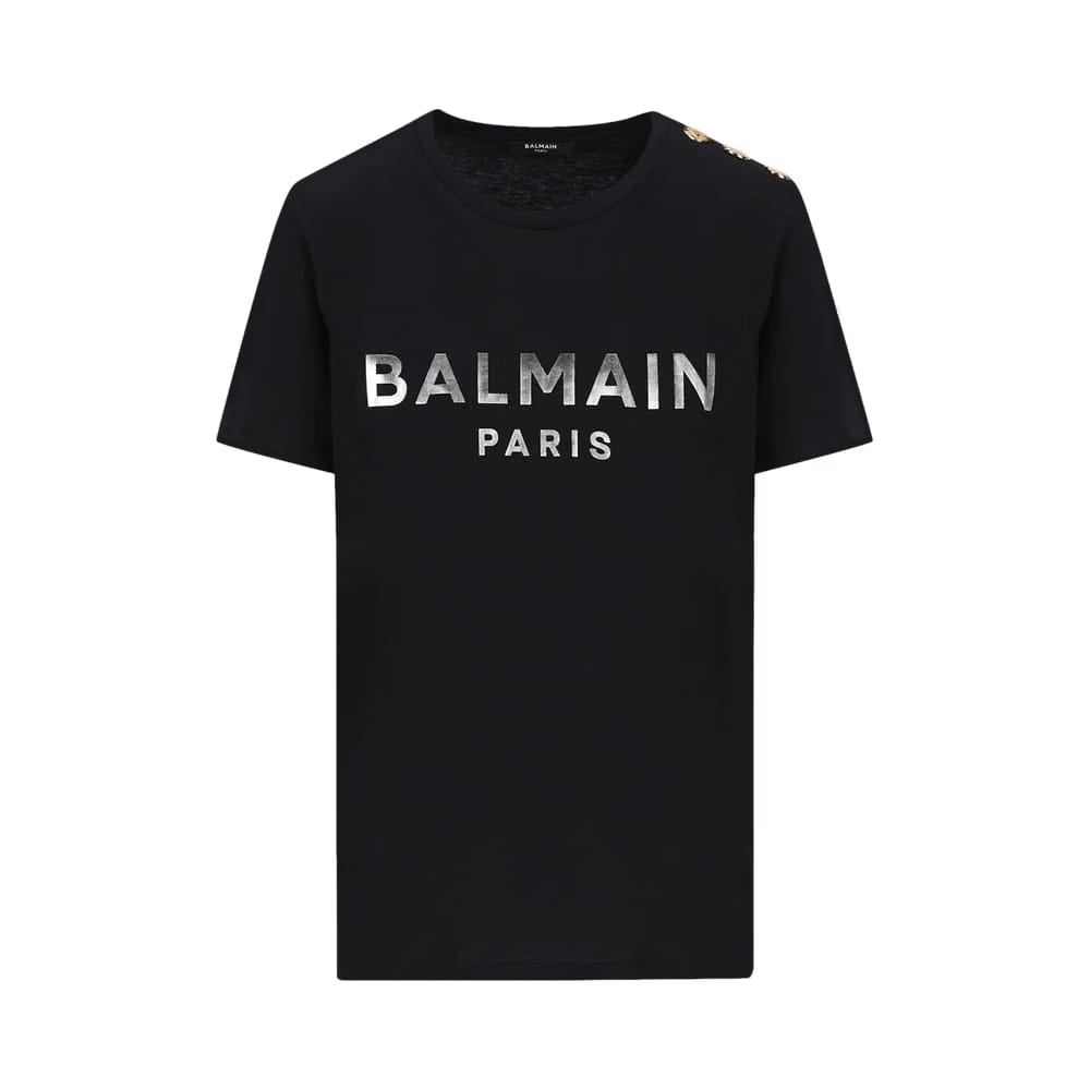 Balmain T-Shirt Black/Gold