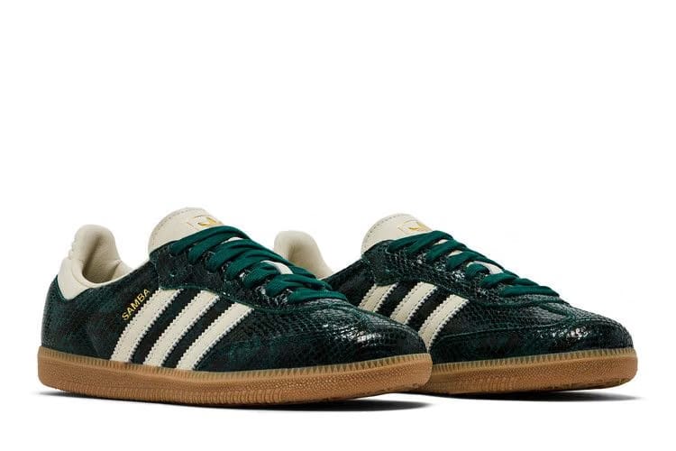 adidas Wmns Samba OG 'Snakeskin Pack - Collegiate Green'