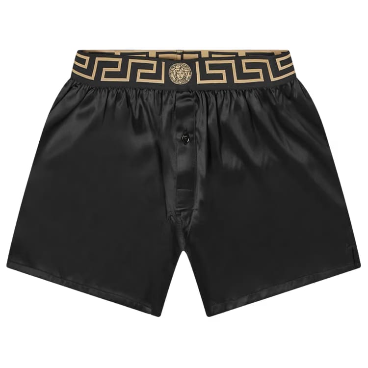 Versace Pajama Shorts Black