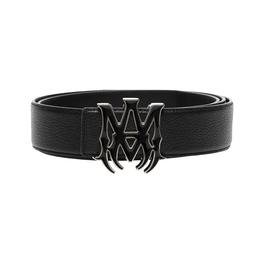 Amiri Pebbled 4cm MA Belt Black
