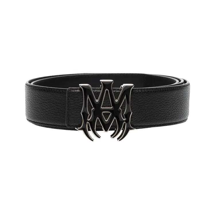 Amiri Pebbled 4cm MA Belt Black