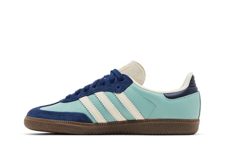 Adidas Samba OG Hazy Green Night Indigo (Women's)