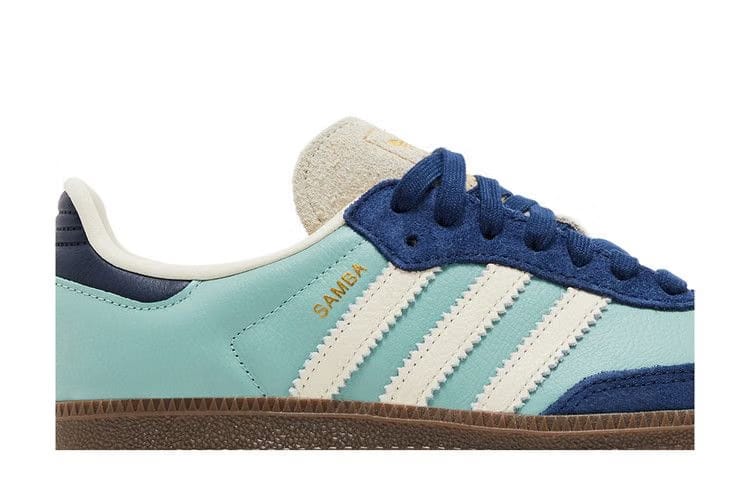 Adidas Samba OG Hazy Green Night Indigo (Women's)