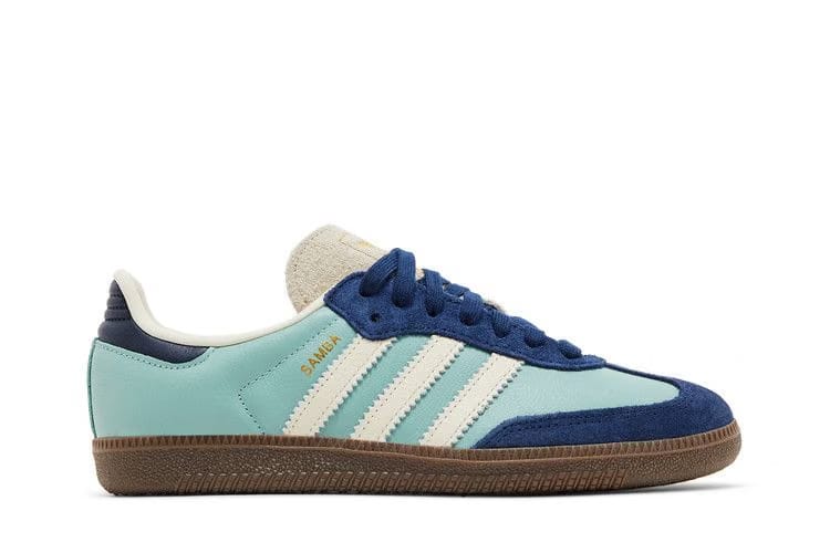 Adidas Samba OG Hazy Green Night Indigo (Women's)