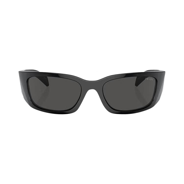 Prada Shield Sunglasses Black/Grey