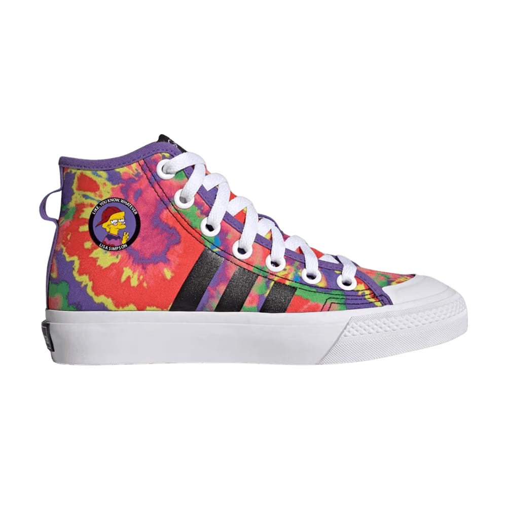 The Simpsons x adidas Nizza Hi Big Kid Lisa Simpson