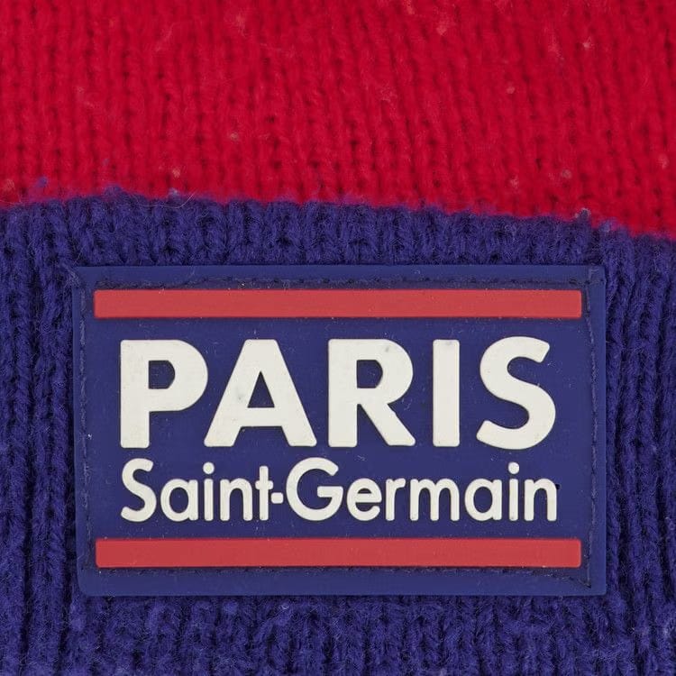 Vintage Paris Saint-Germain PSG Pom Beanie Red/Blue