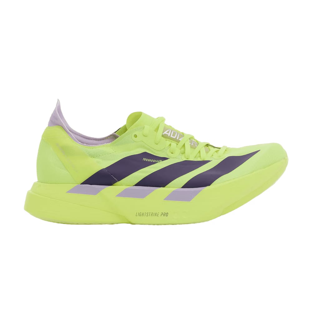 adidas Adizero Adios Pro 4 Solar Yellow Plum