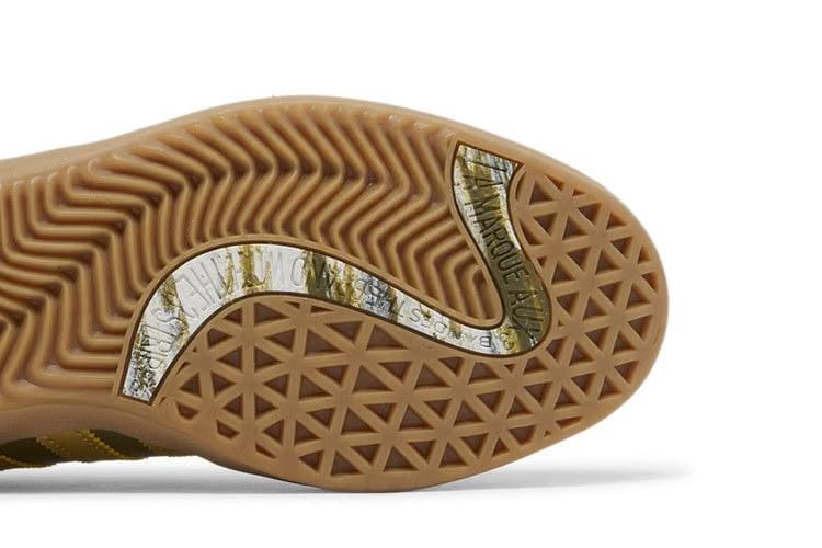 Palace x adidas Puig Samba Olive Gold