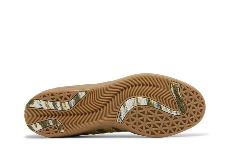 Palace x adidas Puig Samba Olive Gold