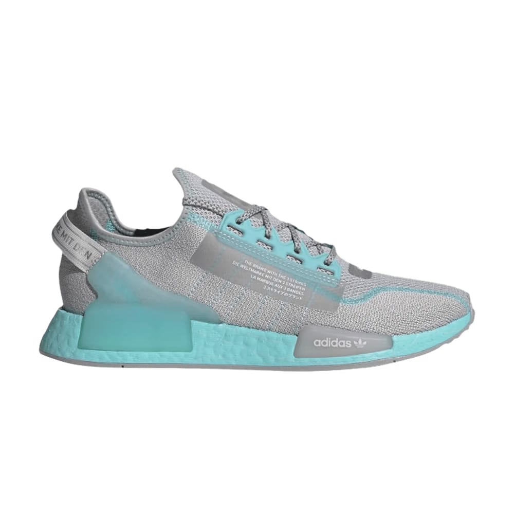 Adidas NMD_R1 V2 Grey Pulse Aqua