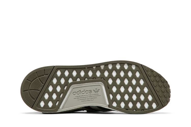 Adidas NMD_R1 Olive Strata Silver Pebble