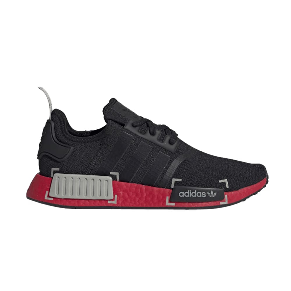 Adidas NMD_R1 Black Grey Scarlet