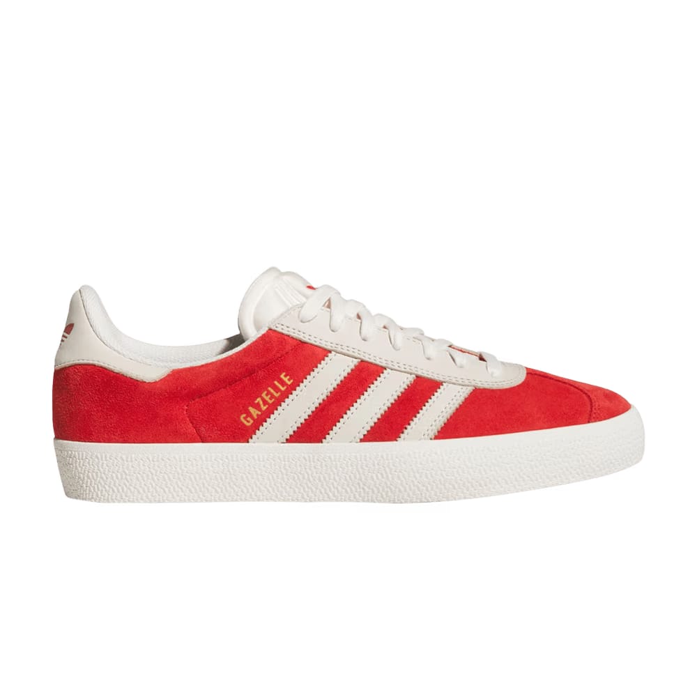 Adidas Gazelle Scarlet Chalk White