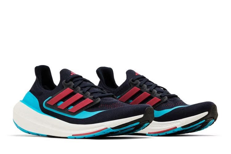 adidas UltraBoost Light Legend Ink Bright Red Cyan