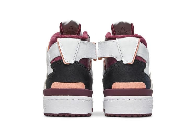 Adidas Forum Exhibit Mid White Victory Crimson