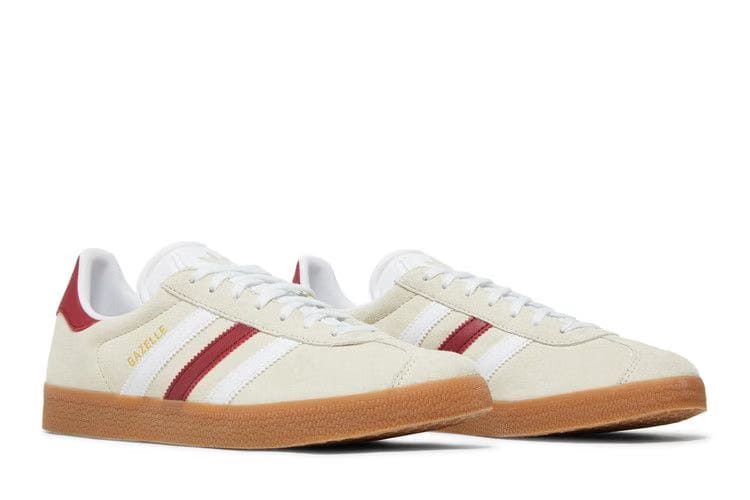 Adidas Gazelle Aluminium Burgundy
