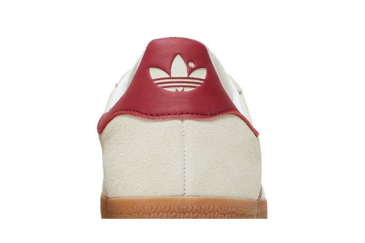 Adidas Gazelle Aluminium Burgundy