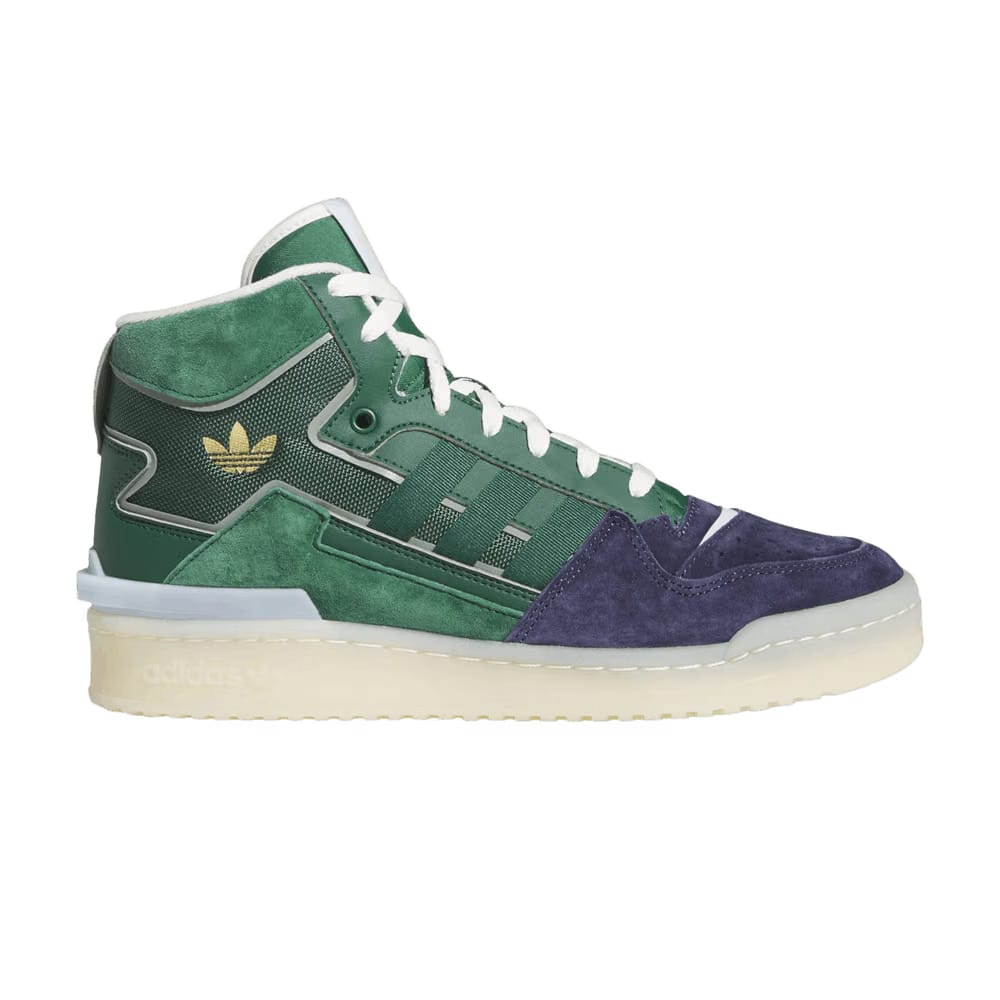 Adidas Forum Exhibit Mid Inside Out - Dark Green Navy
