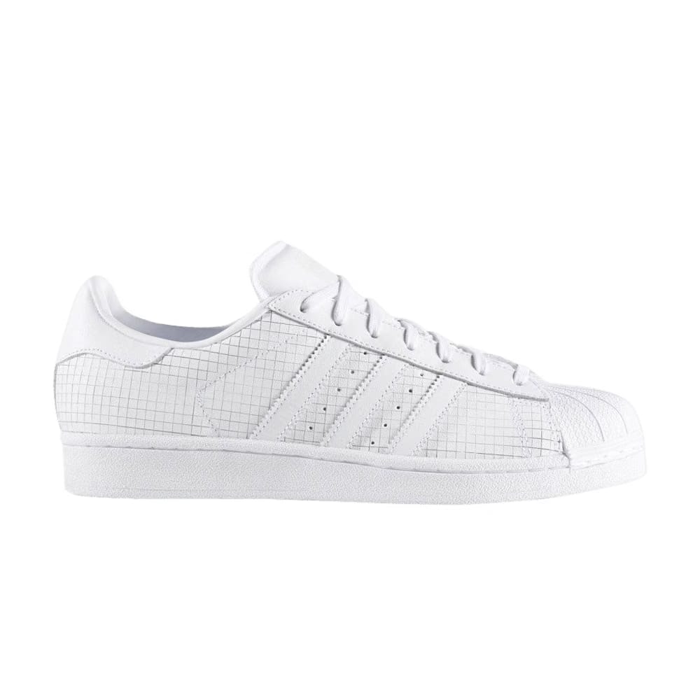 Adidas Superstar Scored Leather - Triple White