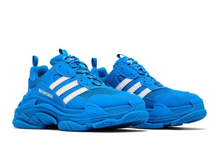Adidas x Balenciaga Triple S Sneaker Blue