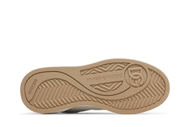 Dolce & Gabbana New Roma Low Bianco Taupe