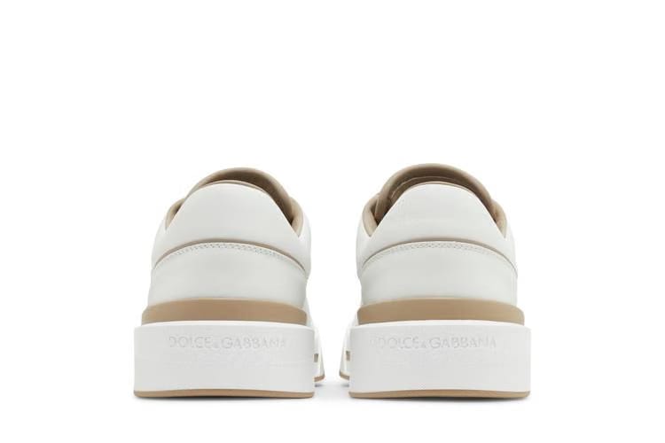 Dolce & Gabbana New Roma Low Bianco Taupe
