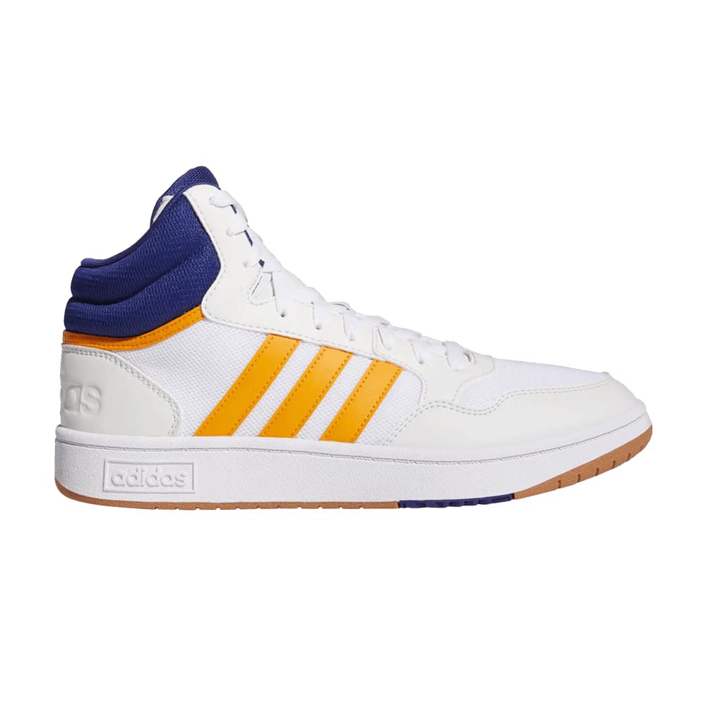Adidas Hoops 3.0 Mid White Orange Rush