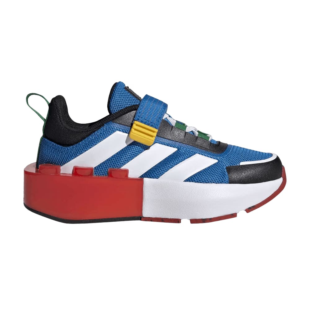 LEGO x adidas Tech Runner EL Little Kid White Shock Blue