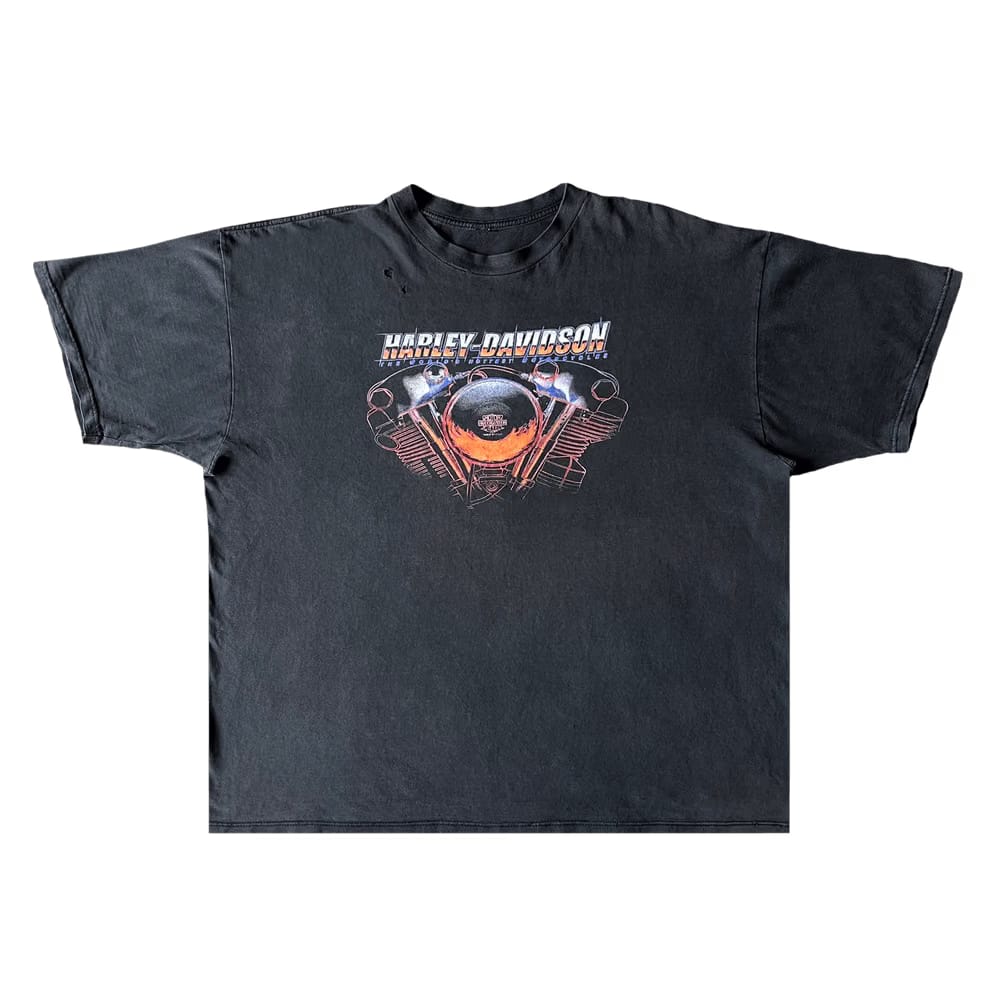 Vintage Harley Davidson World's Hottest T-Shirt Black