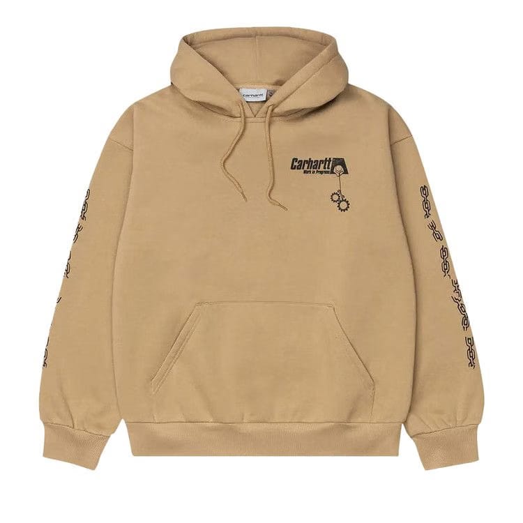 Carhartt WIP Hooded Scramble Sweatshirt Dusty Hamilton Brown