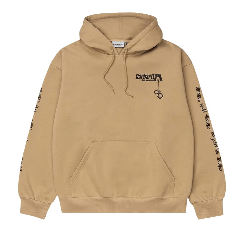 Carhartt WIP Hooded Scramble Sweatshirt Dusty Hamilton Brown