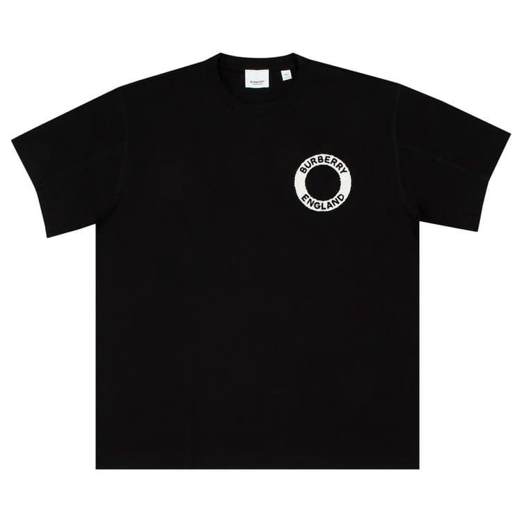 Burberry Shorts-Sleeve Polo Black