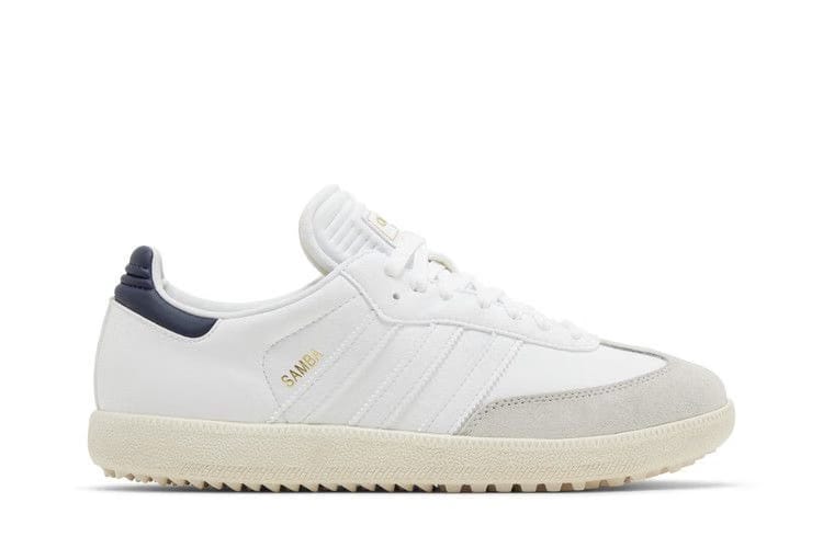 Samba Spikeless Golf White Collegiate Navy