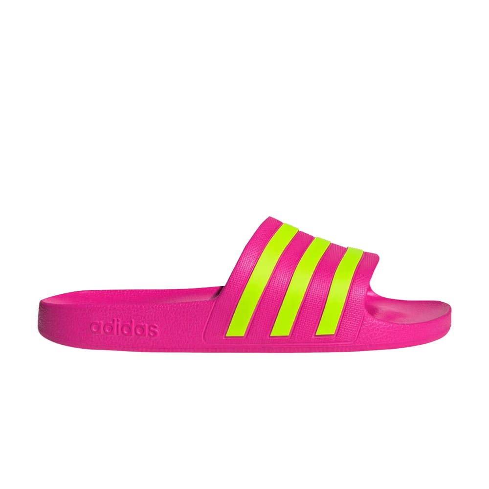 Adidas Wmns Adilette Aqua Slide 'Shock Pink Solar Slime'