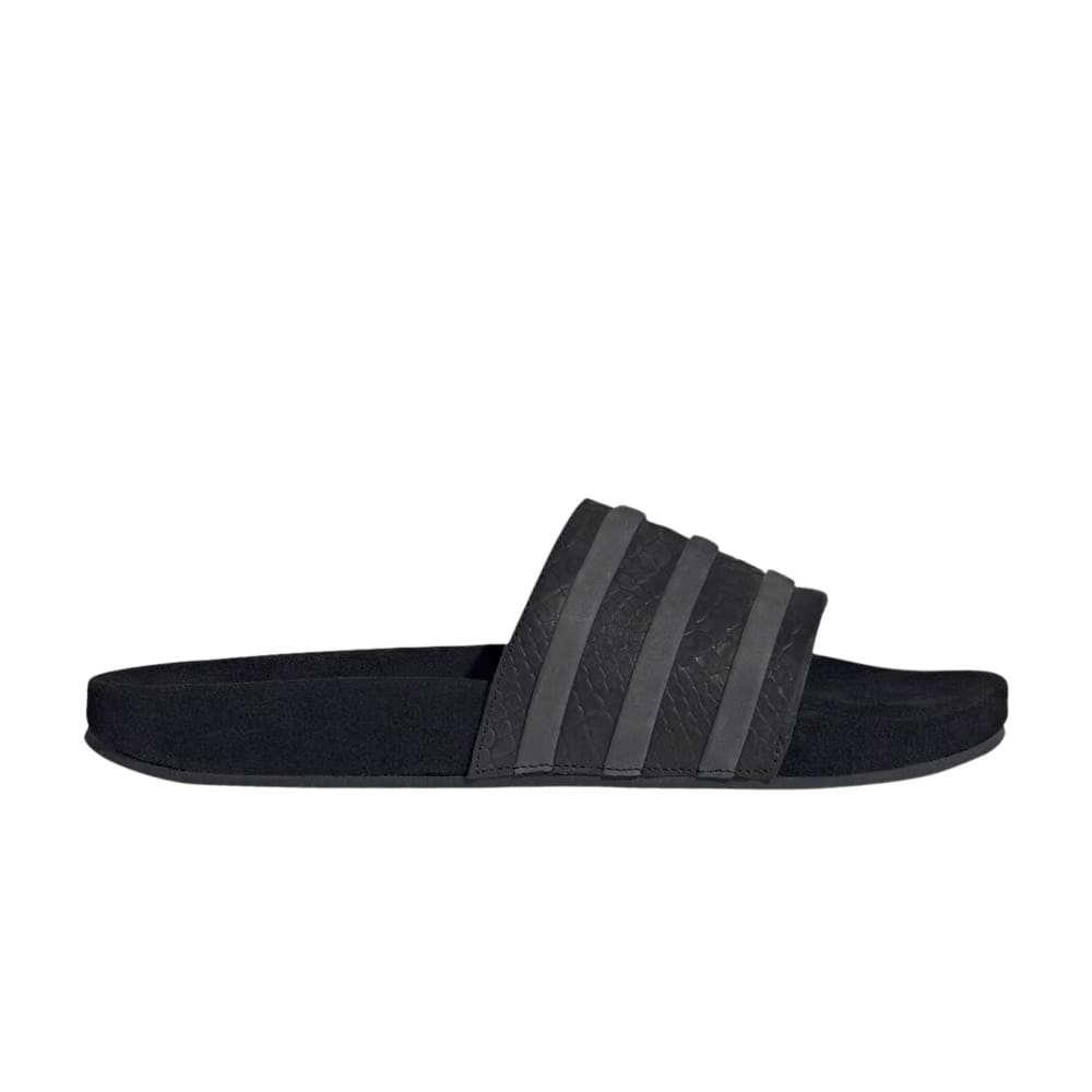Adidas Adilette Slides Black Snakeskin