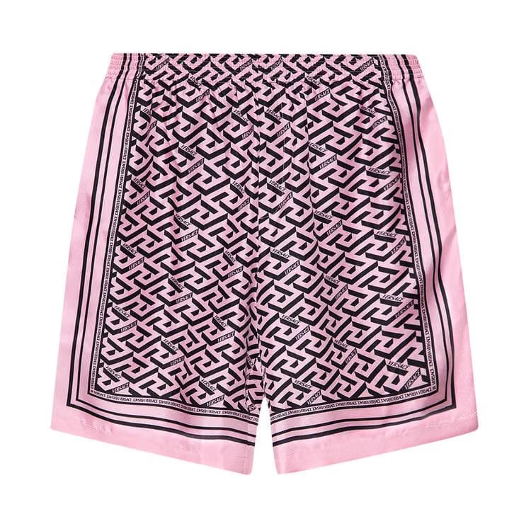 Versace Monogram Shorts Candy Black