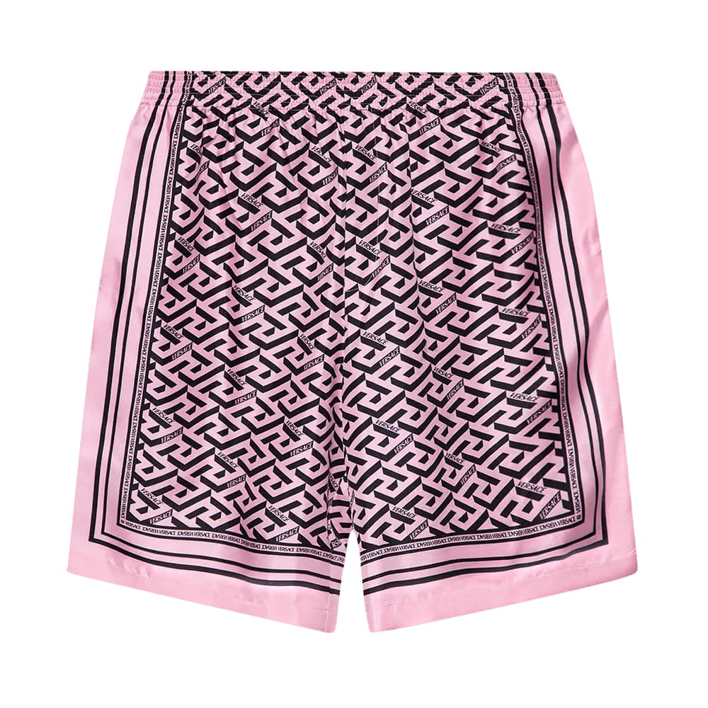 Versace Monogram Shorts Candy Black