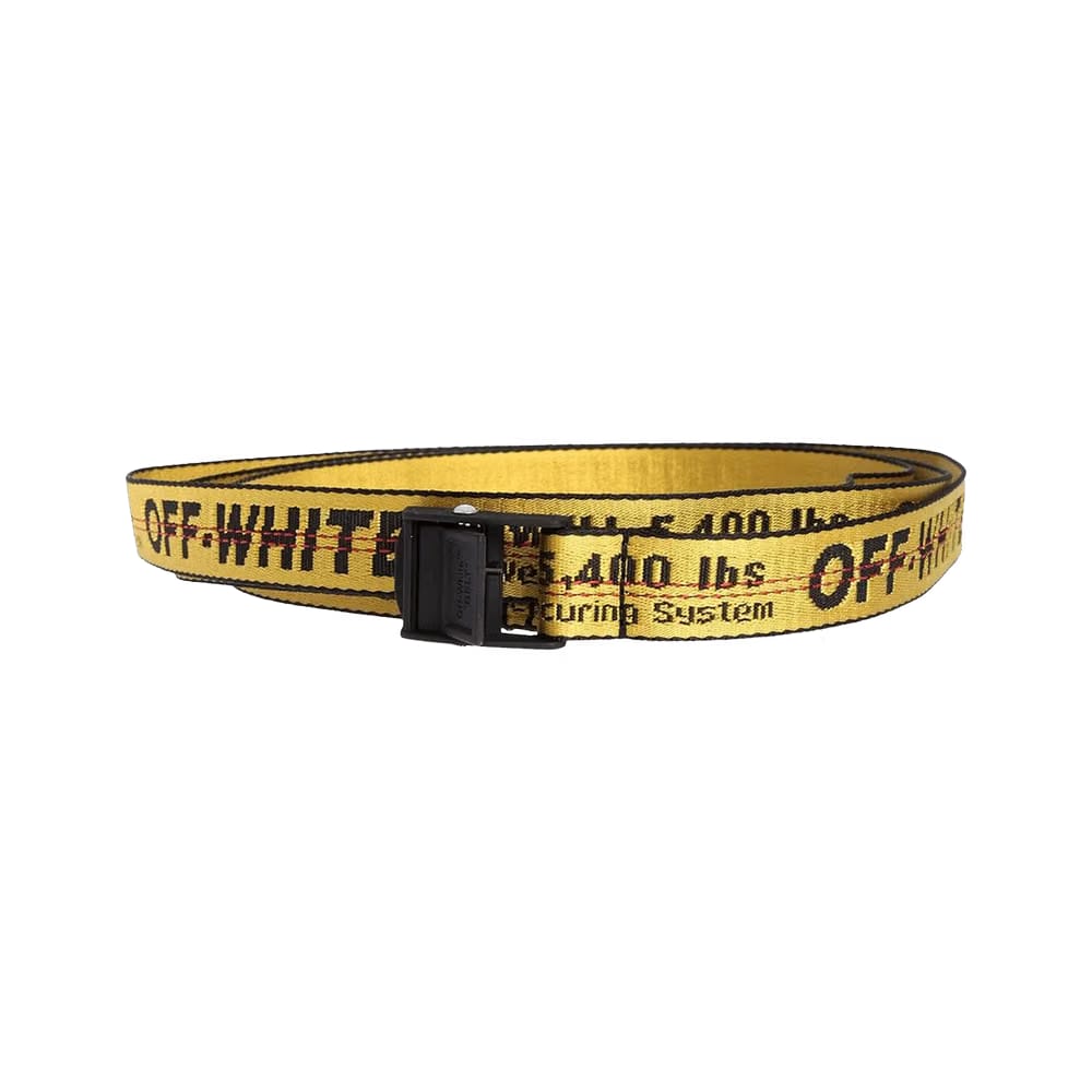 Off-White Classic Mini Industrial Belt Yellow/Black