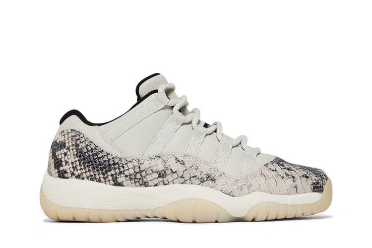 Air Jordan 11 Retro Low GS Light Bone Snakeskin