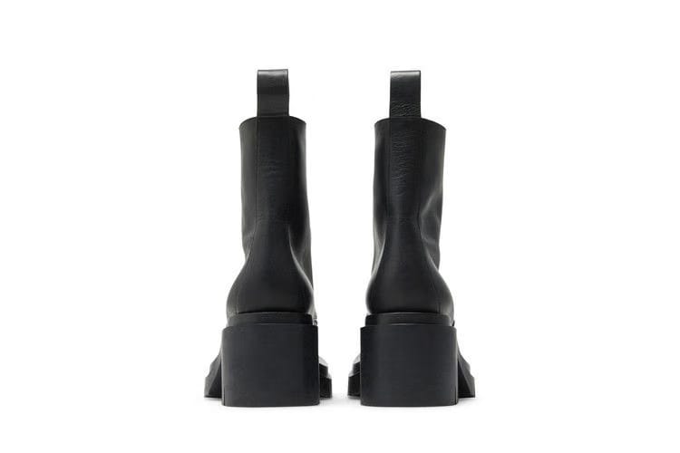 Bottega Veneta Wmns Lug Lace-Up Boot 'Black'
