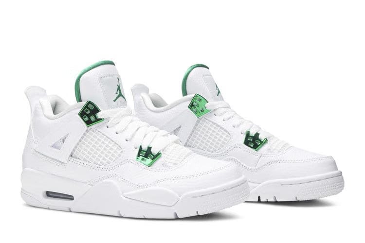 Air Jordan 4 Retro GS Green Metallic