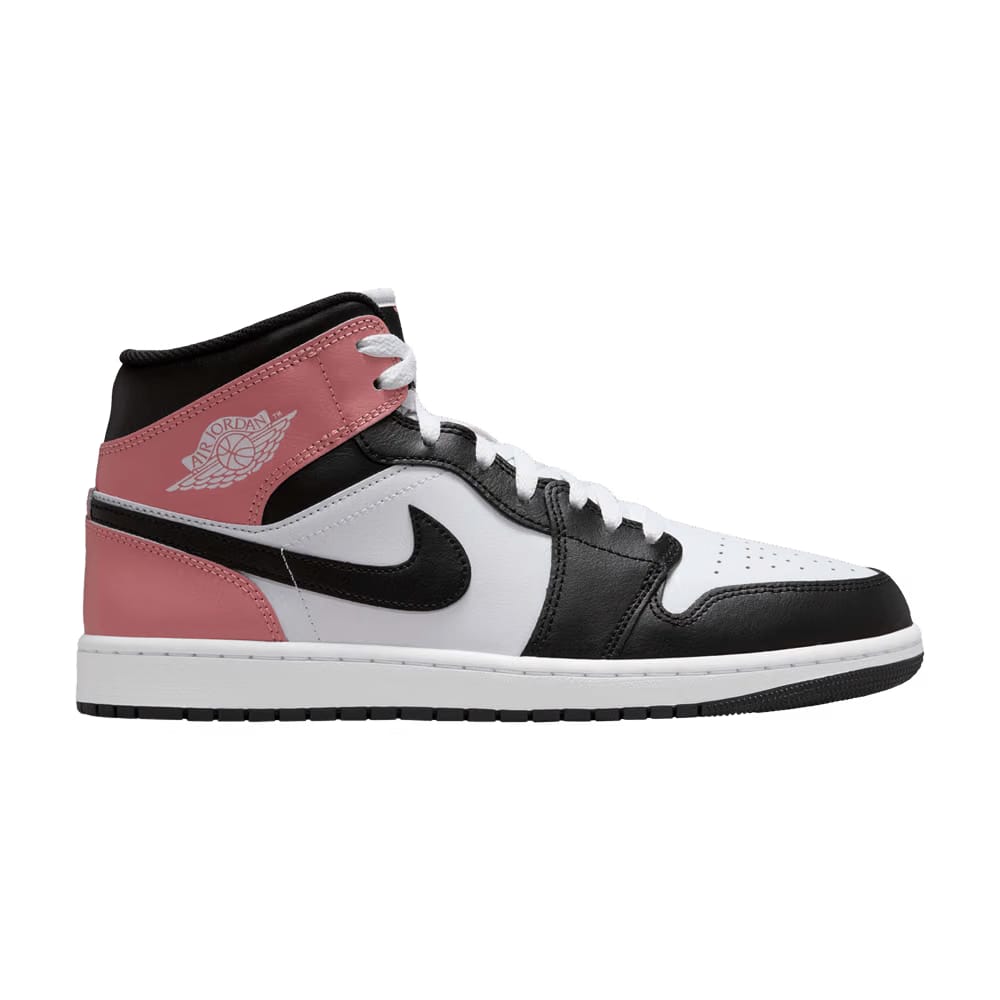 Jordan 1 Mid White Rust Pink Black