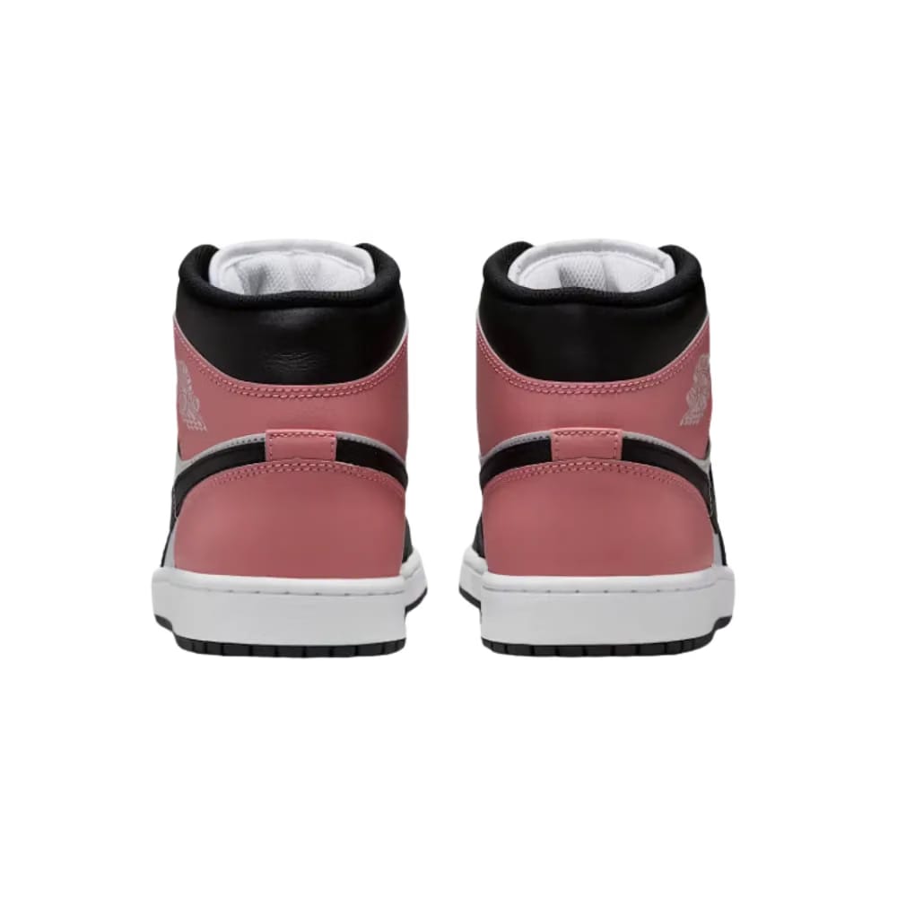 Jordan 1 Mid White Rust Pink Black