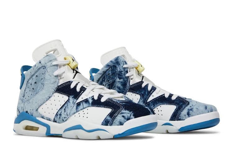 Air Jordan 6 Retro GS Washed Denim 2022