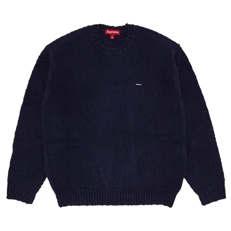 Supreme Bouclé Small Box Sweater Navy