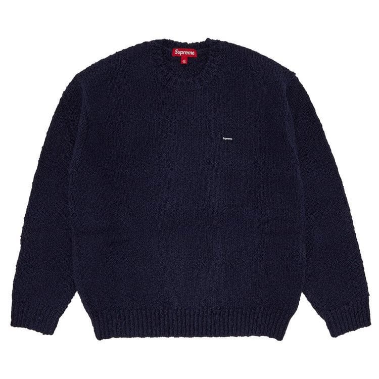 Supreme Bouclé Small Box Sweater Navy